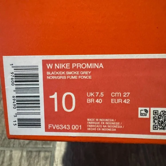 Brand New Nike Promina “Black” Women's Walking Shoes FV6343-001 - Picture 8 of 8